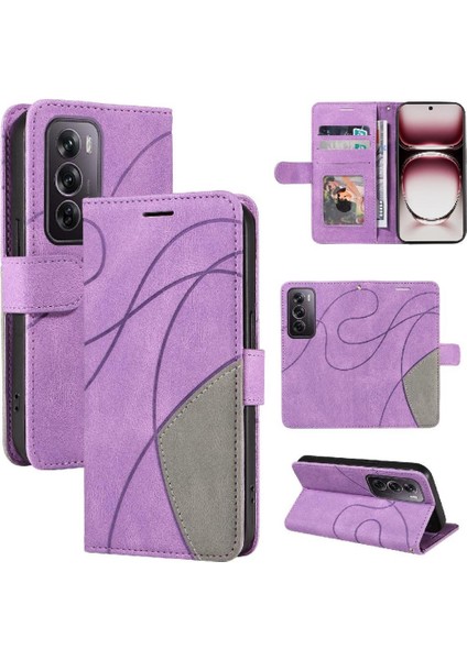 Oppo Oppo 12 Pro 5g Için Flip Case Kickstand Koruyucu Flip Folio Kitap (Yurt Dışından)