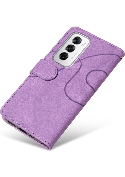 Kart Yuvası Standı Rengi ile Oppo Oppo 12 5g Deri Cüzdan Için Flip Case (Yurt Dışından) fiyatları