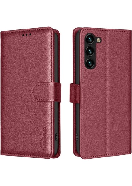 Samsung Galaxy S22 Için Flip Case Kart Tutucu Kickstand Pu Deri Manyetik (Yurt Dışından) indirimleri
