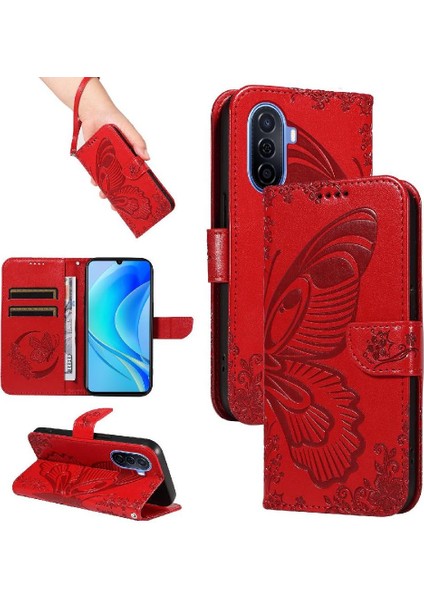 Huawei Nova Y70 Artı Ayrılabilir El Kayışı ile Yüksek Kalite Için Flip Case (Yurt Dışından)