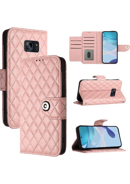 Samsung Galaxy S7 Kenar Kart Tutucu Bilek Şerit Darbeye Şık (Yurt Dışından)