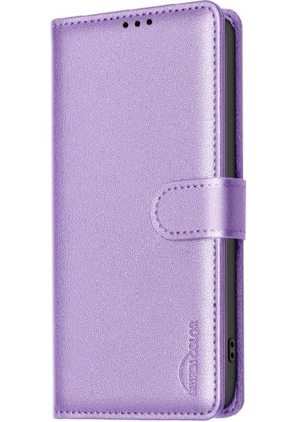 Samsung Galaxy S23 Artı Pu Deri Cüzdan Kart Tutucu Rfıd Için Flip Case (Yurt Dışından)