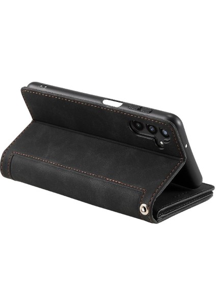 Samsung Galaxy A34 5g 9 Kart Yuvaları Pu Deri Cüzdan Için Flip Case (Yurt Dışından) modelleri