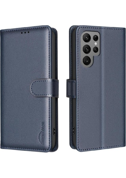 Samsung Galaxy S23 Ultra Cüzdan Kart Tutucu Kickstand Rfıd Için Flip Case (Yurt Dışından) indirimleri