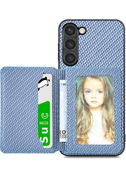 Samsung Galaxy S23 Artı Manyetik Kart Tutucu Rfıd Engelleme Standı (Yurt Dışından)