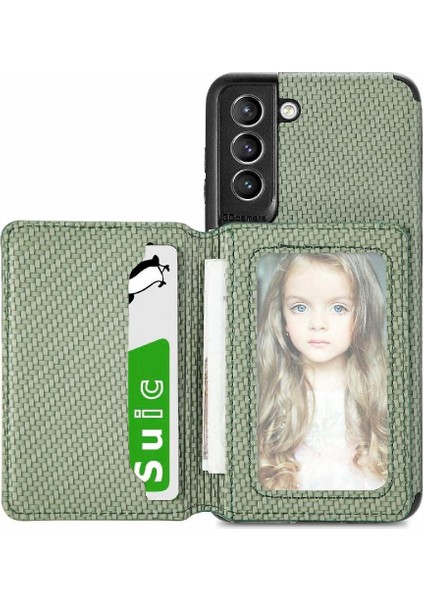 Samsung Galaxy S21 Artı Rfıd Engelleme Manyetik Kart Tutucu Standı (Yurt Dışından)