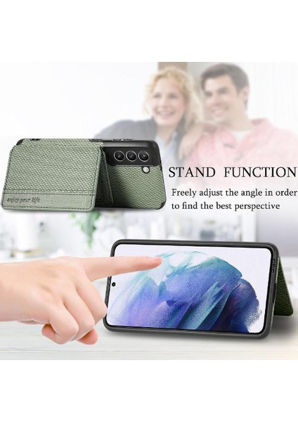 Samsung Galaxy S21 Artı Rfıd Engelleme Manyetik Kart Tutucu Standı (Yurt Dışından)