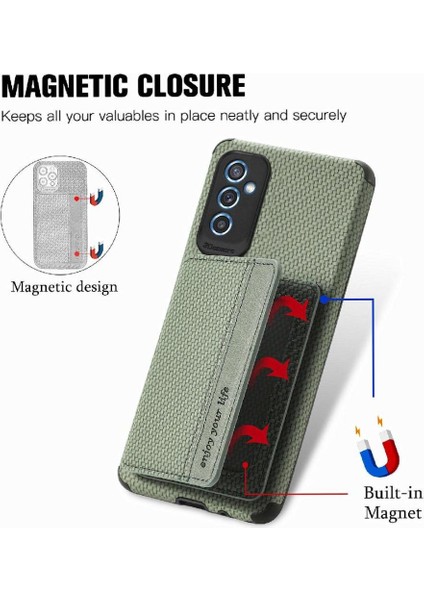 Samsung Galaxy M52 5g Manyetik Kart Tutucu Standı Fonksiyonu Rfıd (Yurt Dışından) fırsatları