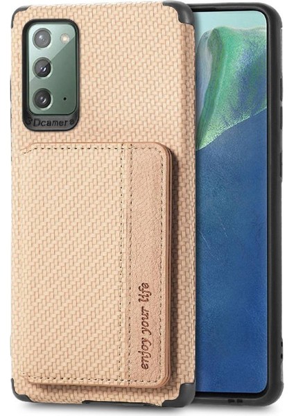 Samsung Galaxy Not 20 Için Kılıf Standı Fonksiyonu Komple Kamera Güvenlik Kartı (Yurt Dışından)
