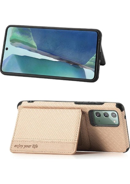 Samsung Galaxy Not 20 Için Kılıf Standı Fonksiyonu Komple Kamera Güvenlik Kartı (Yurt Dışından) indirimleri