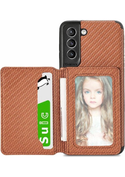Samsung Galaxy S21 Artı Rfıd Engelleme Manyetik Kart Tutucu Standı (Yurt Dışından)