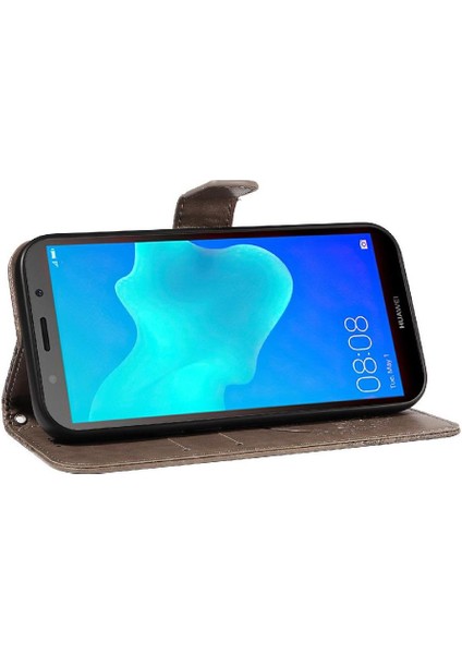 Huawei Y5 Başbakan 2018 Yüksek Kalite Deri Ayrılabilir El Için Flip Case (Yurt Dışından) modelleri