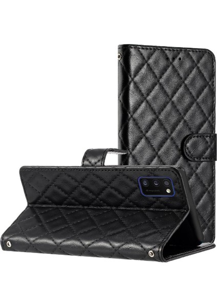 Samsung Galaxy Flip Pu Deri Cüzdan Kickstand Tpu Manyetik Için Flip Case (Yurt Dışından)