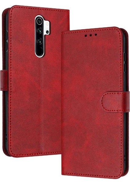 Kart ile Xiaomi Redmi Not 8 Pro Pu Deri Kickstand Için Flip Case (Yurt Dışından)