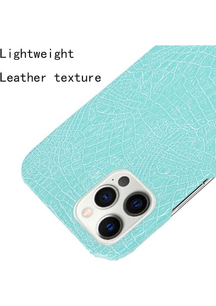 IPhone 12 Pro Max Anti Scratch Klasik Timsah Için Şık Klasik Kılıf (Yurt Dışından)