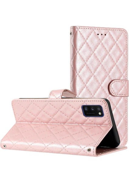 Samsung Galaxy Flip Pu Deri Cüzdan Kickstand Tpu Manyetik Için Flip Case (Yurt Dışından)