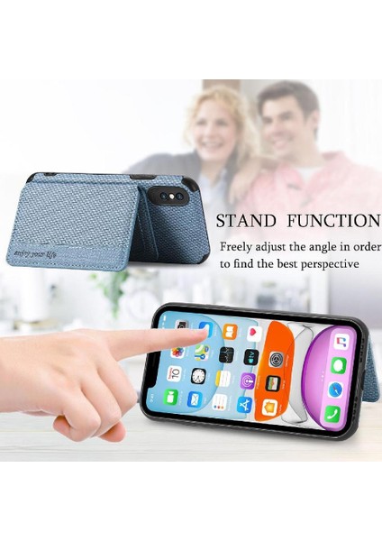 IPhone Xs Max Rfıd Engelleme Standı Fonksiyonu Manyetik Kart Tutucu (Yurt Dışından)