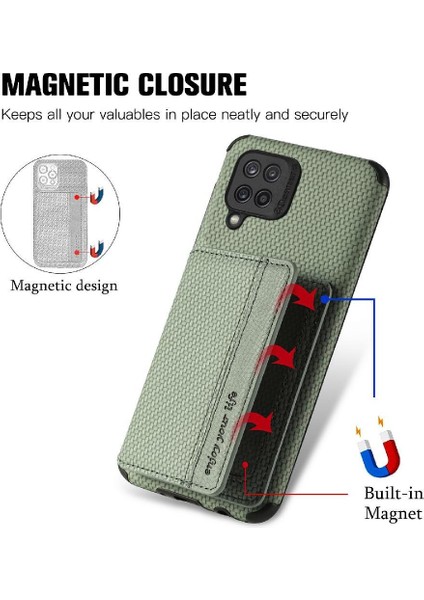 Samsung Galaxy A22 4g Için Komple Kamera Güvenlik Manyetik Kart Tutucu (Yurt Dışından) fiyatları