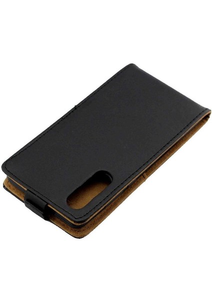 Huawei P30 Tpu Deri Iş Tarzı Koruyucu Için Dikey Flip Case (Yurt Dışından) modelleri