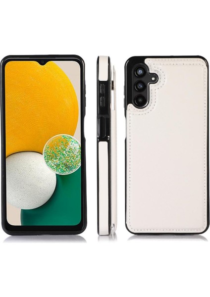 Kart Pu ile Samsung Galaxy A13 5g Çift Manyetik Toka Için Cüzdan Kılıf (Yurt Dışından) fiyatları