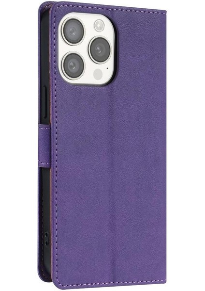 IPhone 16 Için Flip Case Pro Max Çift Katmanlı Koruma Anti Kayma Manyetik (Yurt Dışından)