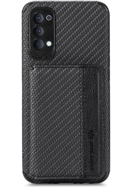 Oppo Oppo 4 Için Kılıf Manyetik Kart Tutucu Standı Fonksiyonu Rfıd Engelleme (Yurt Dışından) fiyatları