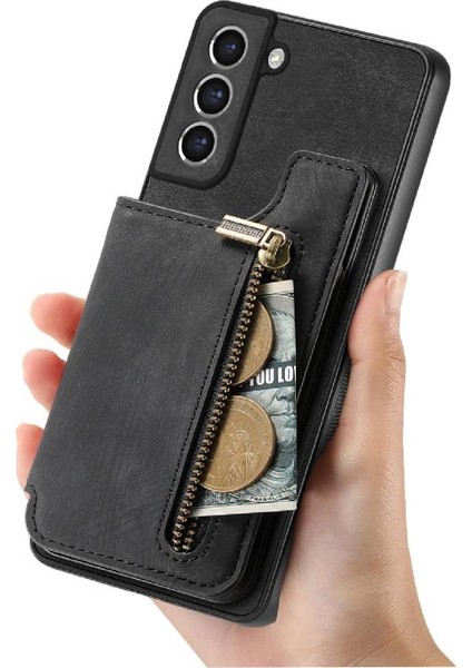 Samsung Galaxy S21 Fe Standı Fonksiyonu Için Kılıf Katlanabilir Arka Kapak Vintage (Yurt Dışından)