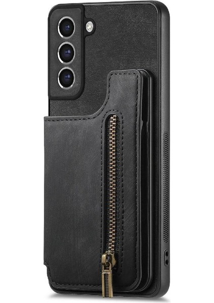 Samsung Galaxy S21 Fe Standı Fonksiyonu Için Kılıf Katlanabilir Arka Kapak Vintage (Yurt Dışından)