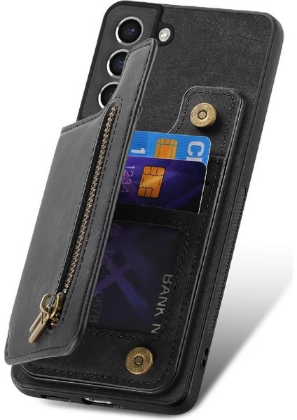 Samsung Galaxy S21 Fe Standı Fonksiyonu Için Kılıf Katlanabilir Arka Kapak Vintage (Yurt Dışından)
