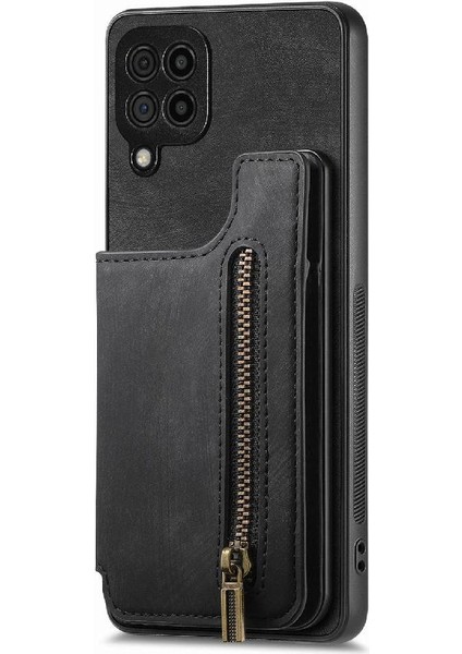 Samsung Galaxy A22 4g Için Kılıf Katlanabilir Arka Kapak Standı Fonksiyonu Vintage (Yurt Dışından) modelleri