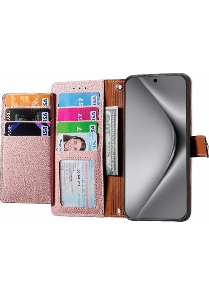 Huawei Pura 70 Pro Için Flip Case Artı Aşk Cüzdan Fermuar Darbeye Vaka (Yurt Dışından)