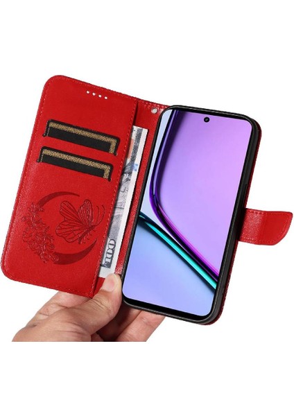 Realme C67 4g Için Flip Case Ayrılabilir El Kayışı Yüksek Kaliteli Deri (Yurt Dışından) modelleri