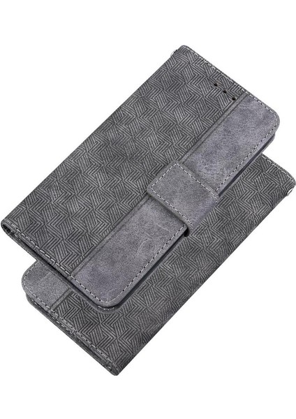 Mays Home1 Onur Için Flip Case 200 Pro 5g Flip Folio Cüzdan Kapak Geometrik Kabartmalı (Yurt Dışından)