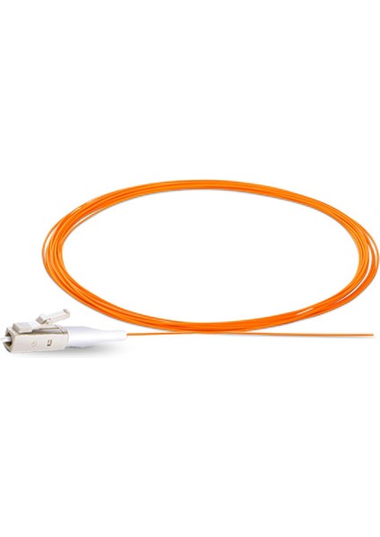 Evlere Kadar Fiber Fiber Optik Pigtail Lc/pc mm Sx 0,9mm 50/125 Om2 1 Core  LS0H (1,5 Metre)