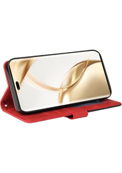Onur Için Flip Case 200 Pro Flip Folio Kitap Kickstand Koruyucu Dikiş (Yurt Dışından)