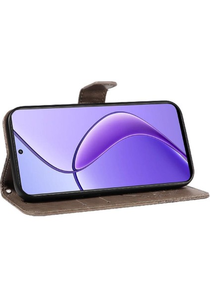 Realme Için Flip Case 12 5g ile Yüksek Kaliteli Deri Ayrılabilir El Kayışı (Yurt Dışından) modelleri