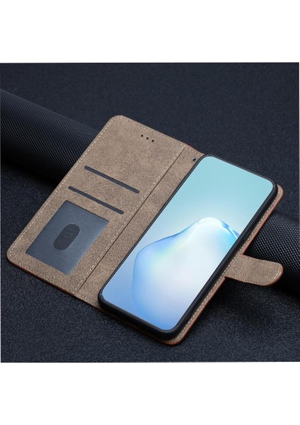 IPhone 12 Için Flip Case Pro Max Bilek Kayışı Flip Folio Tam Koruma Pu (Yurt Dışından)