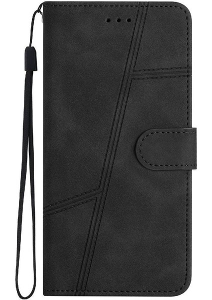 IPhone 15 Için Flip Case Pro Max Flip Folio Cüzdan Pu Deri Kart Yuvaları (Yurt Dışından)