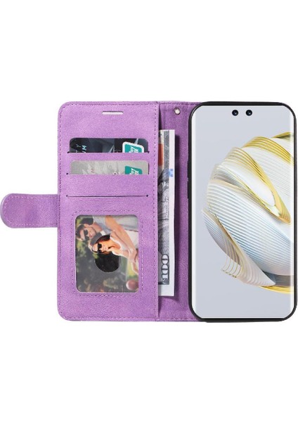 Kart Yuvası Standı ile Huawei Pura 70 Pro Kickstand Koruyucu Için Flip Case (Yurt Dışından)