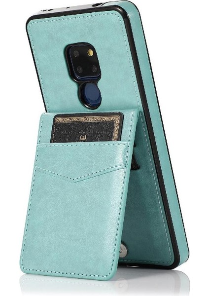 Kredi Manyetik Toka Kickstand ile Huawei Mate 20 Pro ile Uyumlu (Yurt Dışından)