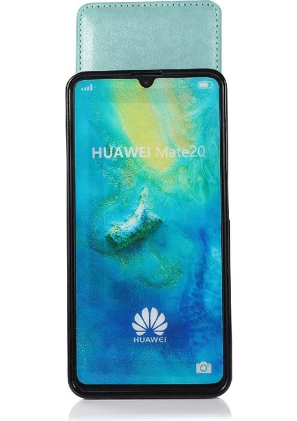 Kredi Manyetik Toka Kickstand ile Huawei Mate 20 Pro ile Uyumlu (Yurt Dışından)