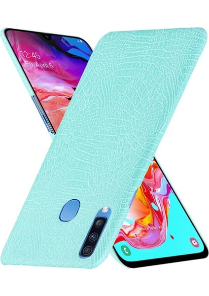 Samsung Galaxy A20S Anti Scratch Uyumluluk Için Şık Klasik Kılıf (Yurt Dışından)