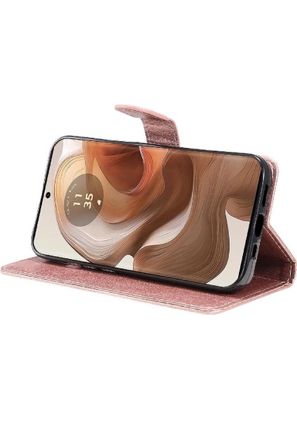 Motorola Moto X50 Ultra 5g Için Flip Case Kart Yuvası Iş Cüzdan ile (Yurt Dışından)