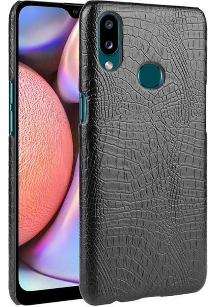 Samsung Galaxy A10S Klasik Timsah Moda Için Şık Klasik Durumda (Yurt Dışından)