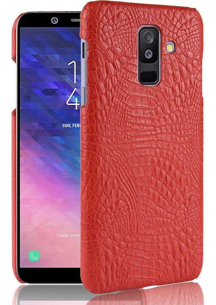 Samsung Galaxy A6 Artı 2018 Için Şık Klasik Durumda Koruyucu Kapak Anti (Yurt Dışından)
