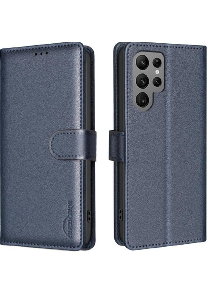 Samsung Galaxy S24 Ultra Manyetik Kart Tutucu Kickstand Pu Için Flip Case (Yurt Dışından) indirimleri