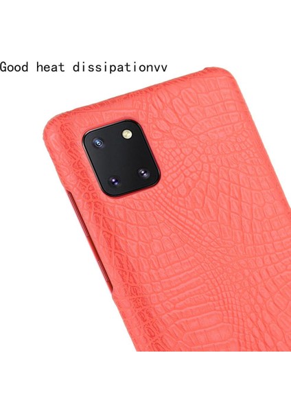 Samsung Galaxy Not 10 Lite Için Şık Klasik Durumda Koruyucu Kapak Anti (Yurt Dışından)