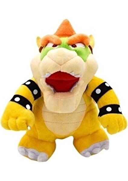 Sarı Küçük Bowser Bowser Ateş Ejderhası Peluş Oyuncak (Yurt Dışından)