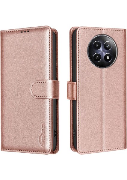 Realme 12 5g Cüzdan Manyetik Pu Deri Rfıd Engelleme Kartı Için Flip Case (Yurt Dışından) indirimleri