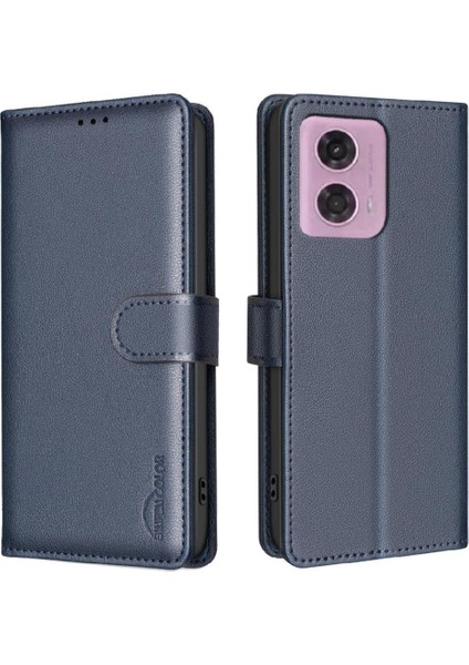 Motorola Moto G24 Için Flip Case Pu Deri Kart Tutucu Kickstand Manyetik (Yurt Dışından) indirimleri